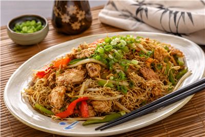 Chinese-Style Vegetables with Chicken