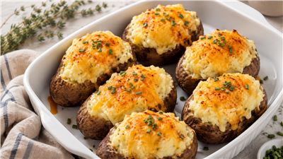 Gourmet Herb-Stuffed Potatoes