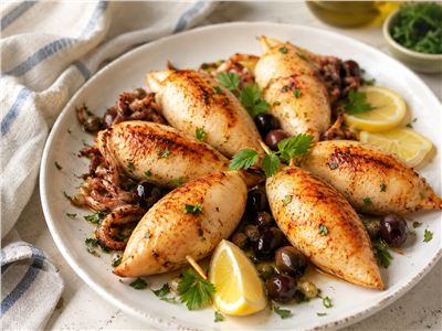 Stuffed Squid